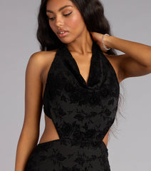 After Dark Backless Mini Dress