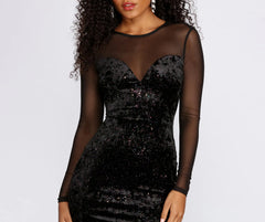 Glitter & Glam Mini Dress