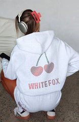 Made With Love Oversized Hoodie Grey Marle