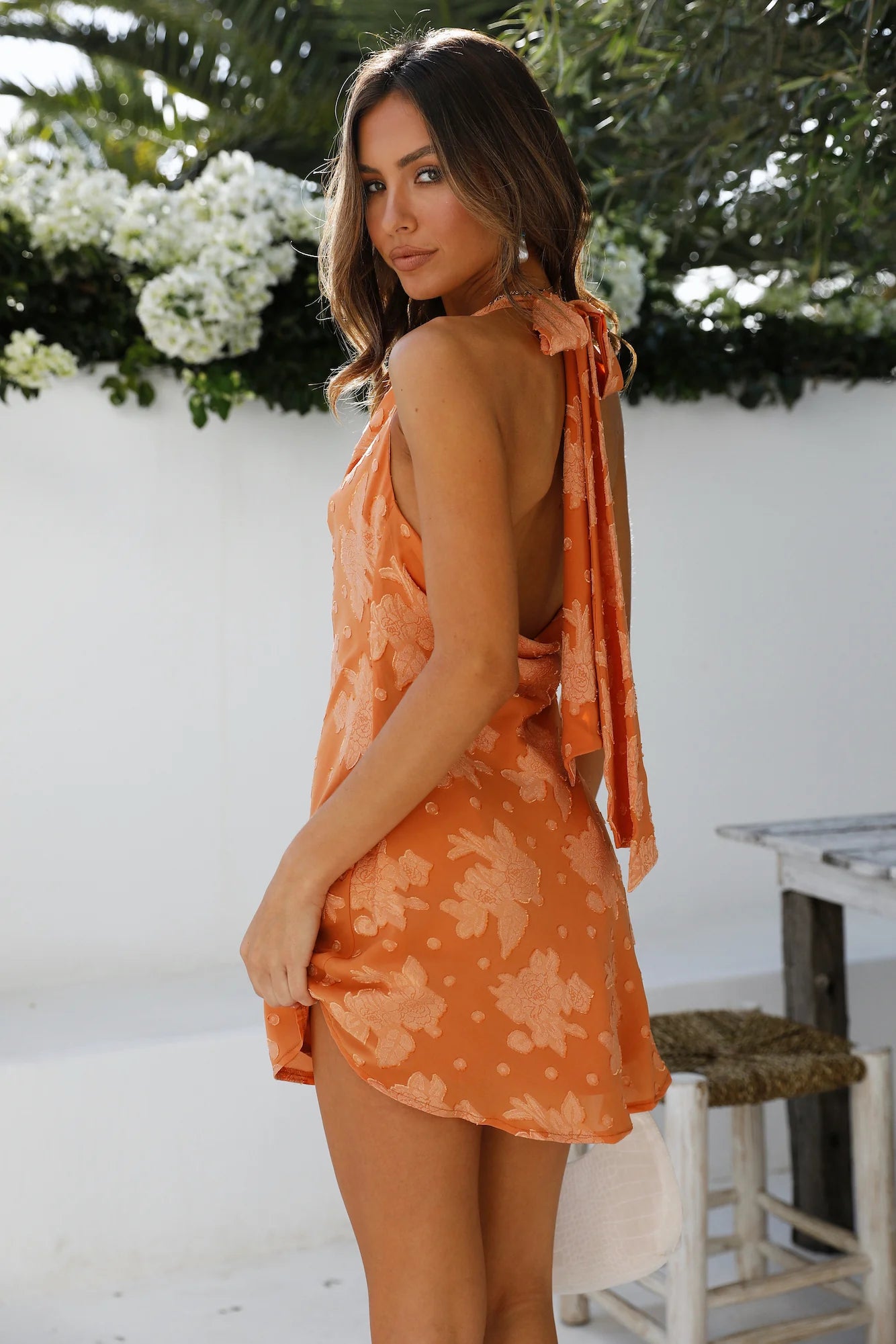 Enchanted Territory Dress Orange