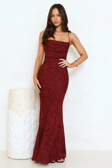 Bridge To Wonderland Maxi Dress Plum