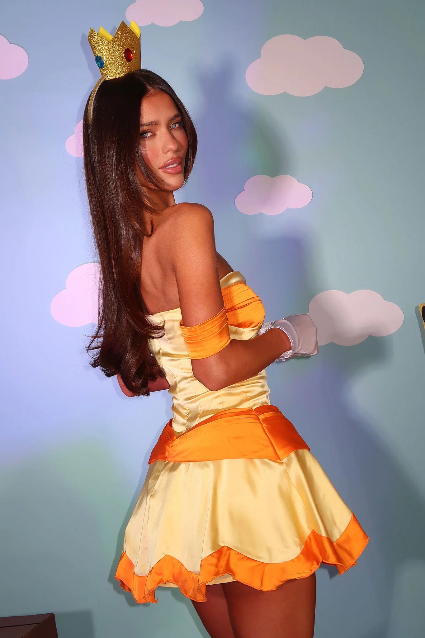 Petal Princess Dress - Yellow/Orange
