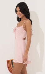Corset Dress in Pink