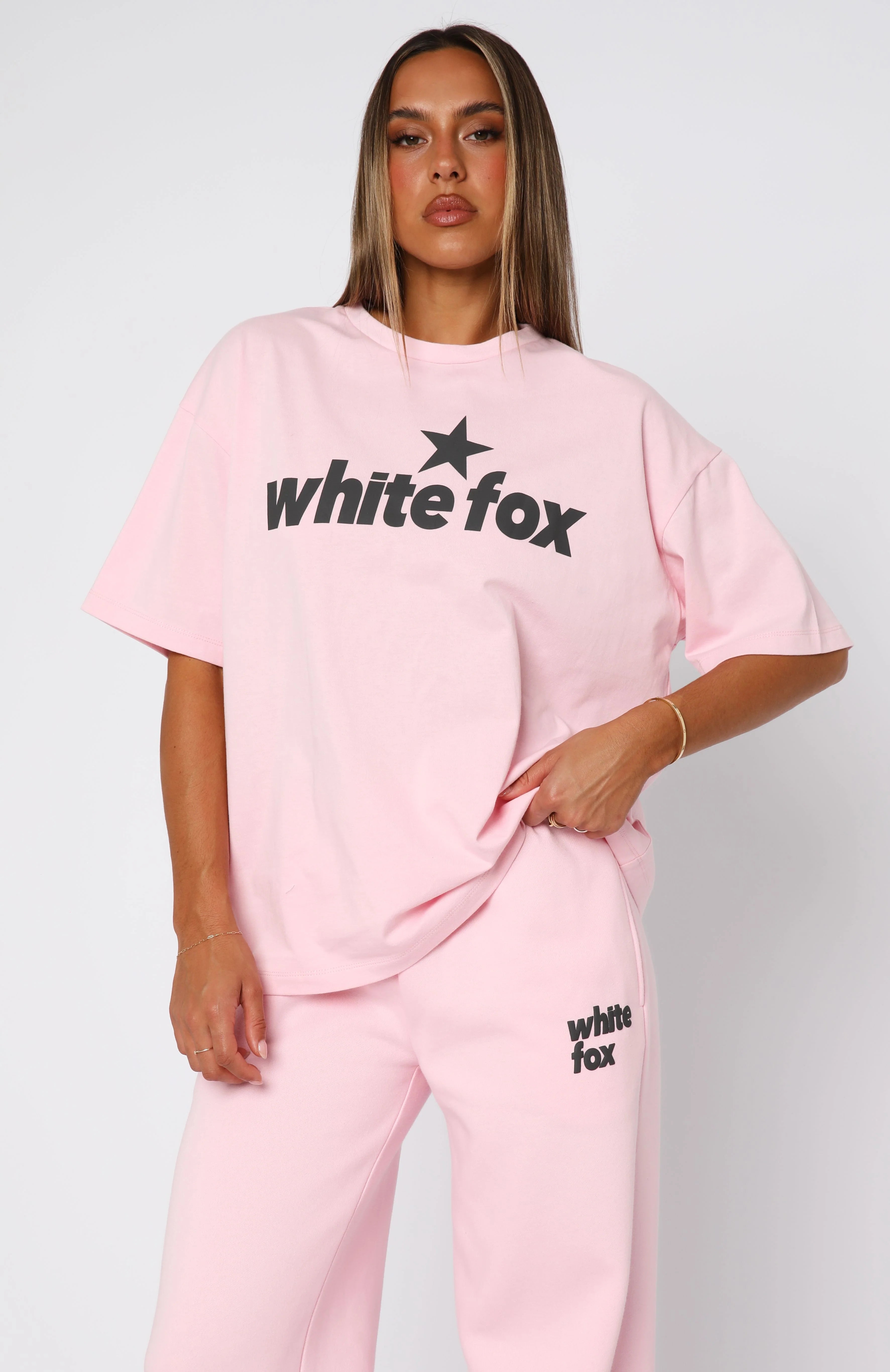 From The Archives Charli Oversized Tee Pink