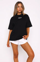 All I've Got Oversized Tee Black