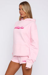 Sweet Lust Oversized Hoodie Pink