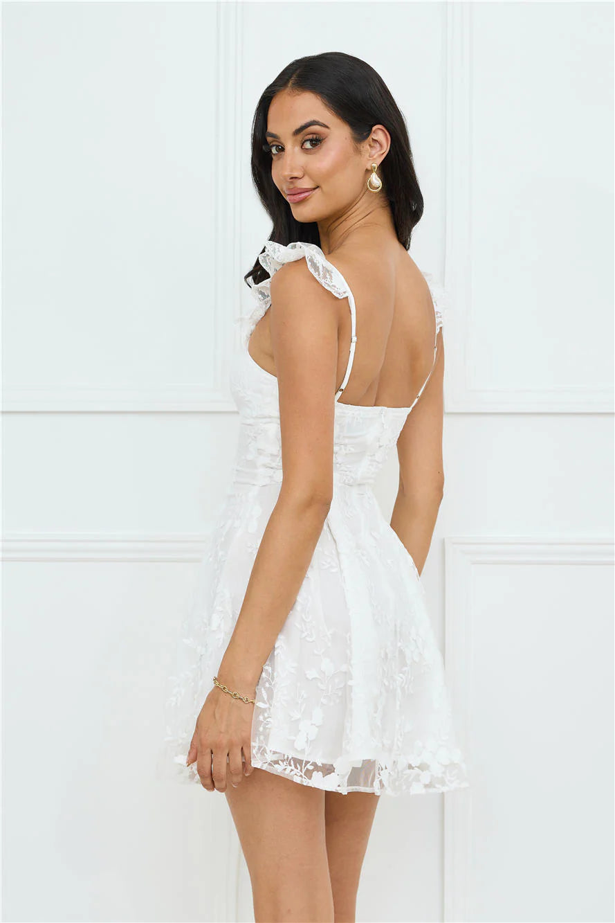 Indy Mini Dress White