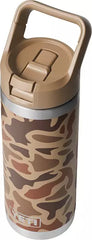 YETI 18 oz. Rambler Bottle with Color-Matched Straw Cap